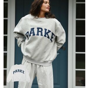 PARKE VARSITY CREWNECK SWEATSHIRT